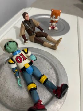 3 Boneco Action Figure - Coleção