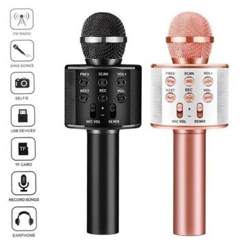 Microfone Bluetooth Sem Fio Youtuber