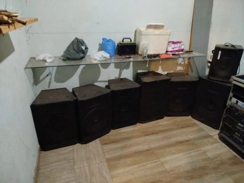 Caixas de Som profissional 