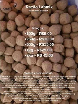 Ração para roedores SUPER PREMIUM