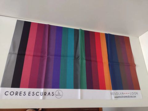 Kit Coloração Pessoal Iniciante Com 12 Cartelas Físicas 