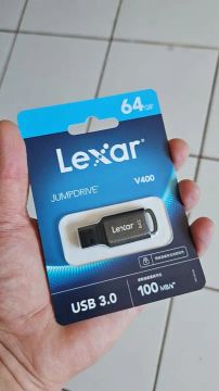 Pen Drive Lexar 64GB e 128GB USB 3.0 Original Novo 