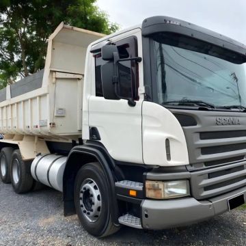 SCANIA P310 6X4 CAÇAMBA ANO 2010