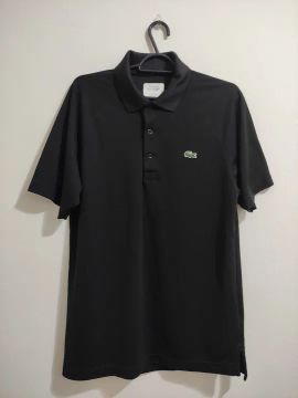 Camisa Polo Lacoste Preta - Tamanho P
