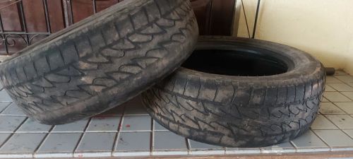 Dois pneus usados 205/60 R16 Bridgestone