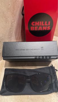 Óculos masculino de sol da chili beans