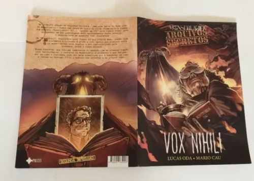 Revista Monstruário Arquivos Secretos Nº 1 ( Autografada )