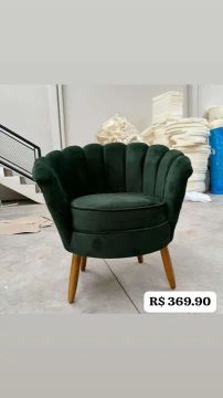 Poltrona pétala  - Luxo e Conforto