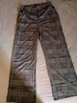 Calça Quadriculada 