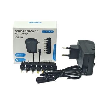 Fonte de alimentação 7 plugs 3-12V LE-2561 