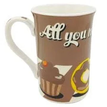 Caneca Ceramica Muddy All You Need 300ml Wellmix