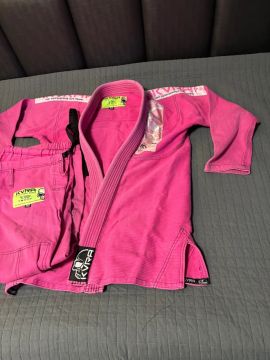 Kimono Kvra A2 veste A1 Rosa 