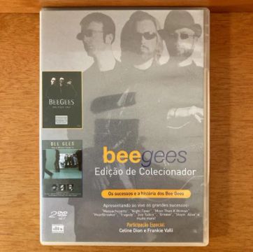 DVD duplo Bee Gees - Os Sucessos e a História dos Bee Gees