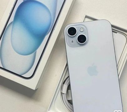 iPhone 15 128GB ANATEL Chip Físico+ E-Sim Azul LACRADO novo original Garantia 
