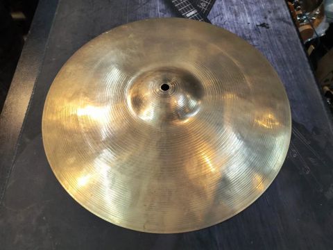 Prato de Bateria crash b20 de 16" medium crash timbre perfeito 