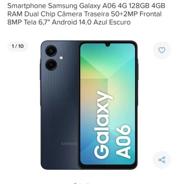Samsung Galaxy A06 NOVO NA CAIXA 