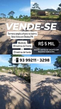 Terreno em Óbidos/PA