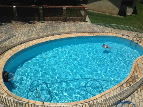 Chacara p/ Locação com Piscina e Rio Tibagi nos fundos