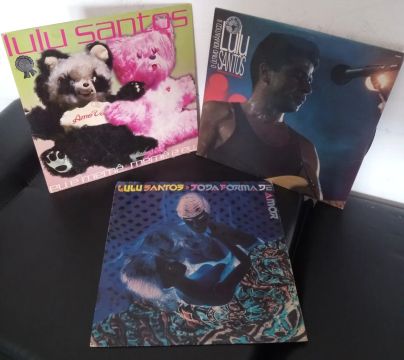 Discos De Vinil LULU SANTOS 3 LPs 