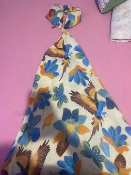 vestido longo estilo farm