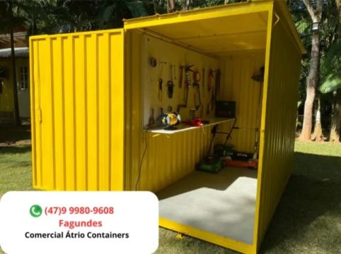 Container 100 % AÇO GALVANIZADO e DESMONTÁVEL