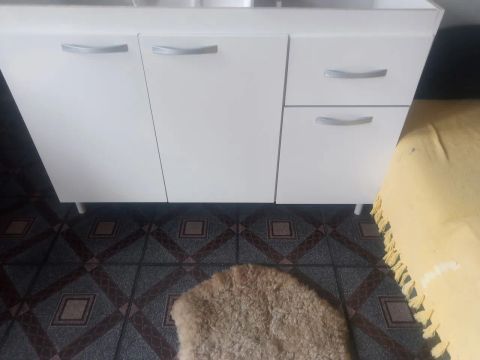 Armário de cozinha branco 3 portas
