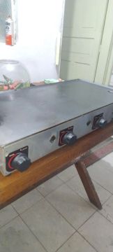 Chapa de hambúrguer nova 