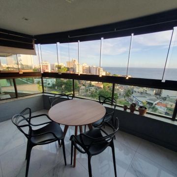 1/4 Mobiliado Vista Mar  Federação