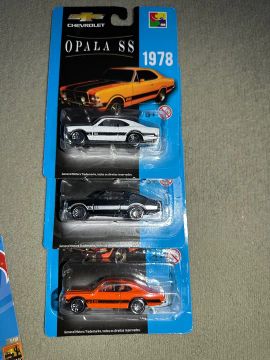 Três Opalas SS 1978 - Coleção Chevrolet