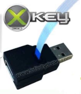 Dongle USB Xkey reposição para xbox360key + cabo flat  