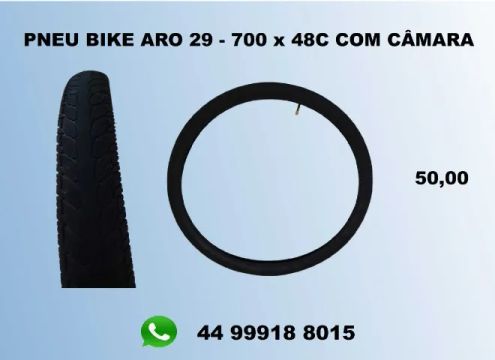 Pneu para bike aro 29 - 700x48C