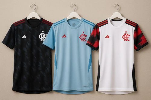 Camisas de Futebol Flamengo - Novas