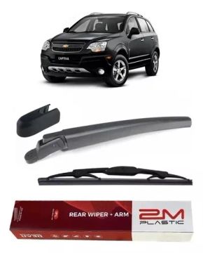 Braço Limpador Parabrisa Traseiro + Palheta Gm Captiva