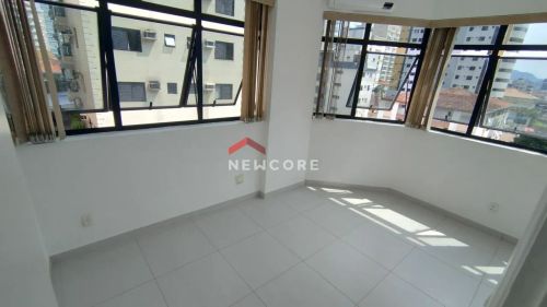 Sala comercial em Avenida Doutor Bernardino de Campos - Campo Grande - Santos/SP