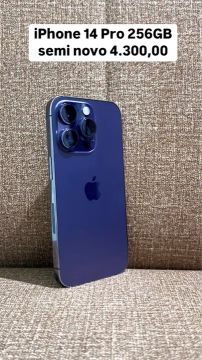 iPhone 14 Pro 256GB semi novo