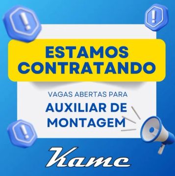Vaga Auxiliar de Montagem