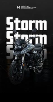 Shineray Storm 200 ABS - Financiamento Zero Entrada em ate 48x - Cartões em 12x Sem Juros