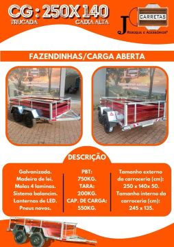 Reboque trucado top de linha