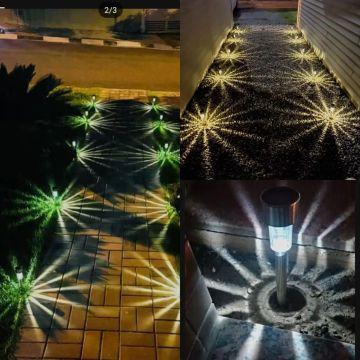 LUMINÁRIA SOLAR ESPETO