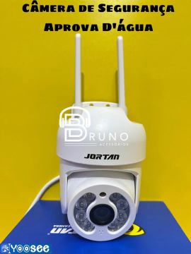 Câmera de Segurança Wi-Fi 1080p Aprova d'água- Impermeável - Jortan