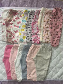 Lotinho Body e mijao  para Bebê - 26 Peças