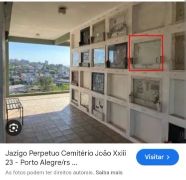 Jazigo perpétuo de gaveta