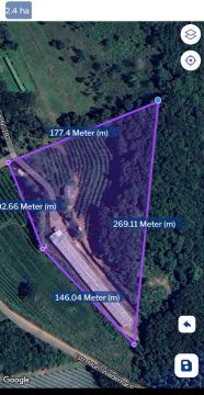Vendo 2.4 hectares de terra com aviário de galinhas poedeiras em funcionamento 