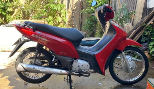 Honda Biz 125 - Vermelha - Impecável-Unica Dona