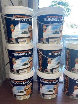 Impermeabilizante para Telhados e Lajes 16Kg Branco Hydronorth