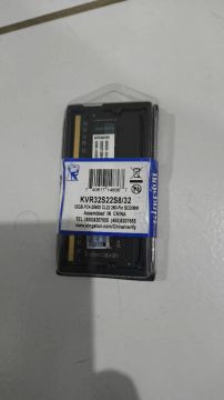 Memória notebook 32gb 3200mhz kingston.