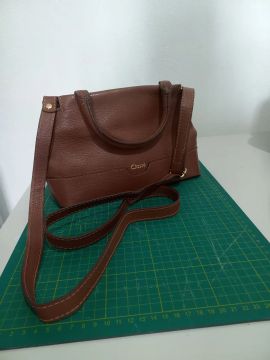 Bolsa em couro Classe Couro