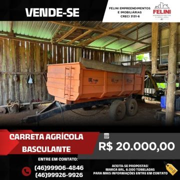 Carreta Agrícola basculante