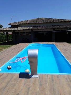VENDO Piscina de 9 metros instalada com KIT FILTRANTE + HIDRÁULICO 