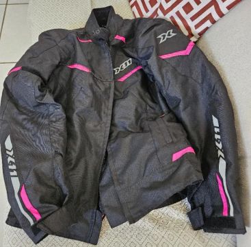 Jaqueta Guard2 Preto/Rosa Feminina X11